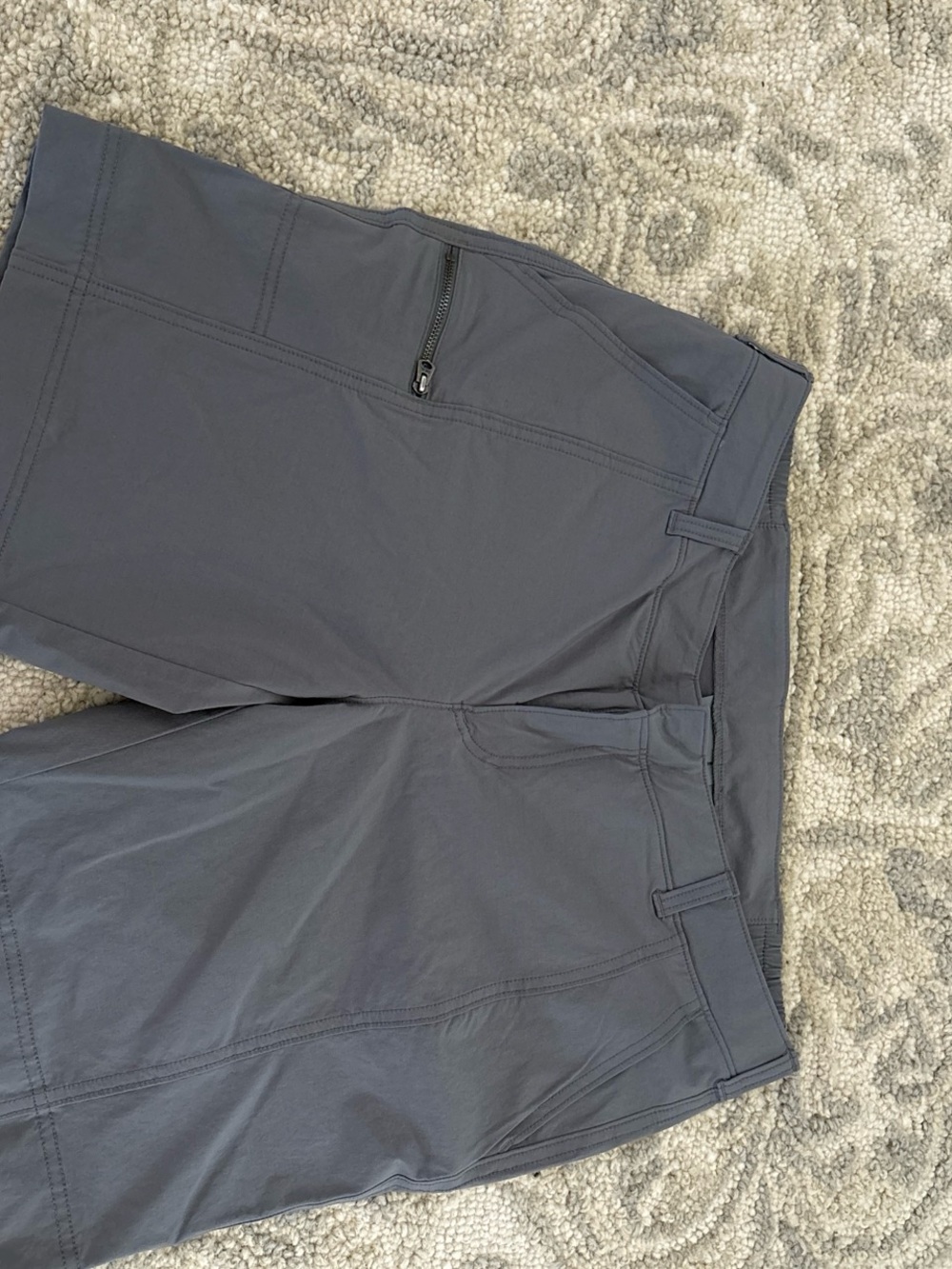 Athleta Gray Cargo Shorts